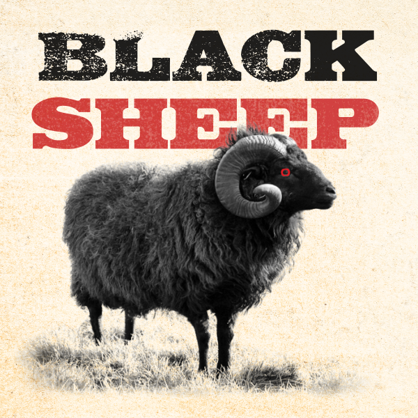 Sheep RAP Photo 非売品 HIPHOP Press Black