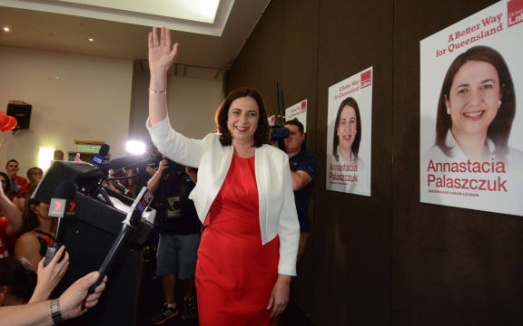 Labor Leader, Annastacia Palaszczuk.