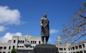Ratu Sir Lala Sukuna, Fijian chief and statesman regarded as the forerunner of the post independence leadership of Fiji although he died before independence. His statue stands in front of the court and parliament complex in the heart of Suva