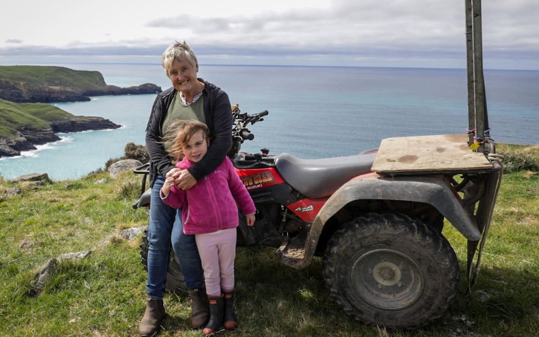 Jill Simpson with granddaughter Mona Howison.