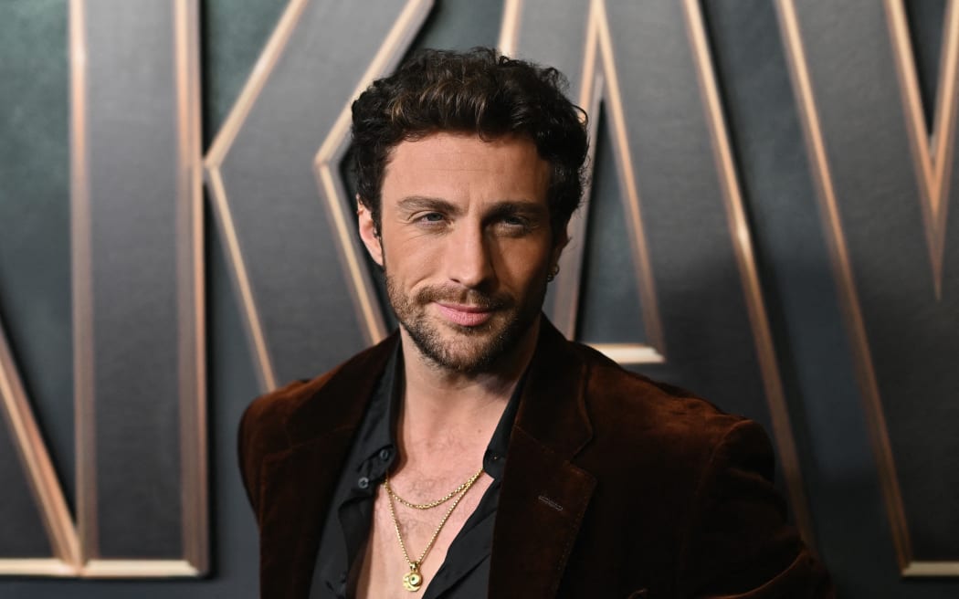 Aaron Taylor-Johnson at a premier in New York, December 2024.
