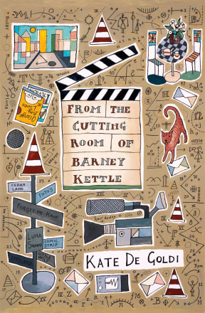 Cover to the book From the Cutting Room of Barney Kettle by Kate De Goldi