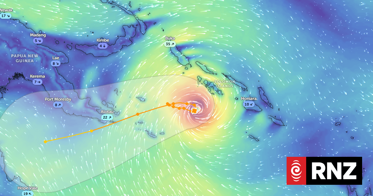 Severe tropical cyclone Maila brings strong winds and flooding to Bougainville
