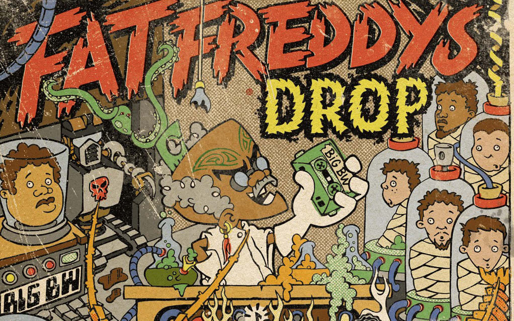 Fat Freddys Drop 'Dr Boondigga and the Big BW' album art by Otis Frizzell