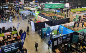 Just some of the stalls and hubs on display at Fieldays on Wednesday.