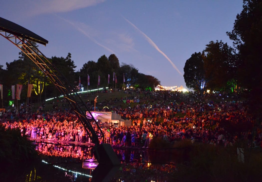 The crowd at the Bowl stage, WOMAD 2020