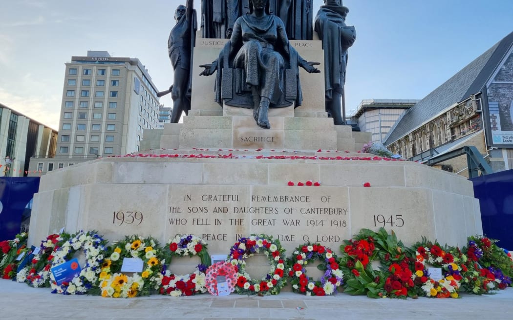Anzac Day commemorations took place in Christchurch this morning.