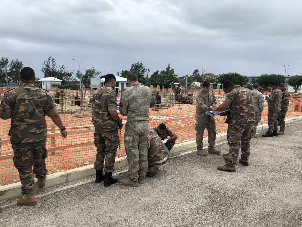 NZDF engineers in Tonga
