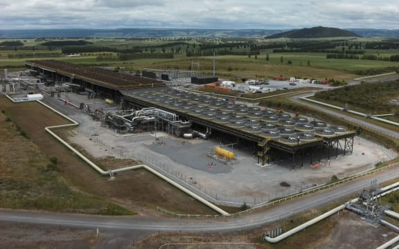 Mercury Energy's Ngā Tamariki geothermal power station near Taupō.