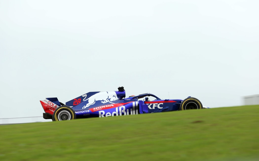 Brendon Hartley at 2018 US grand prix