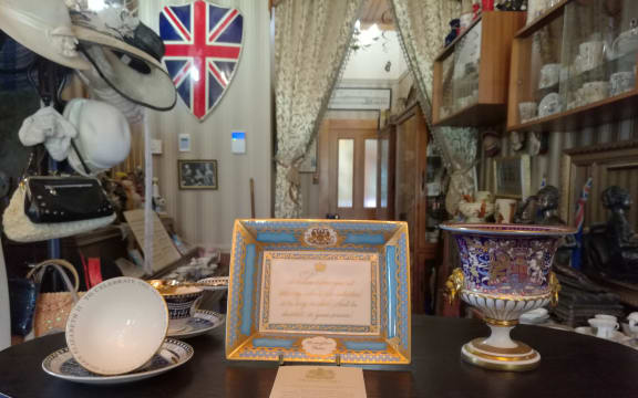 Inside the Te Aroha Royal Museum.