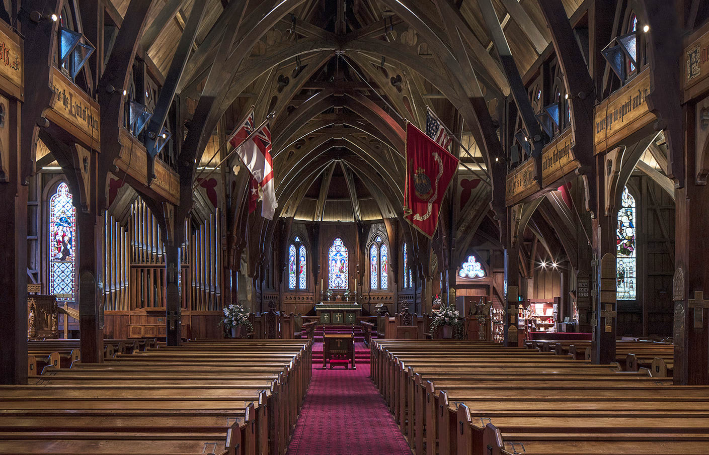 Interior of Old St Pauls