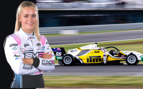 Racing driver Breanna Morris