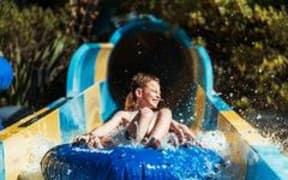 There are four waterslides at Hanmer Springs.