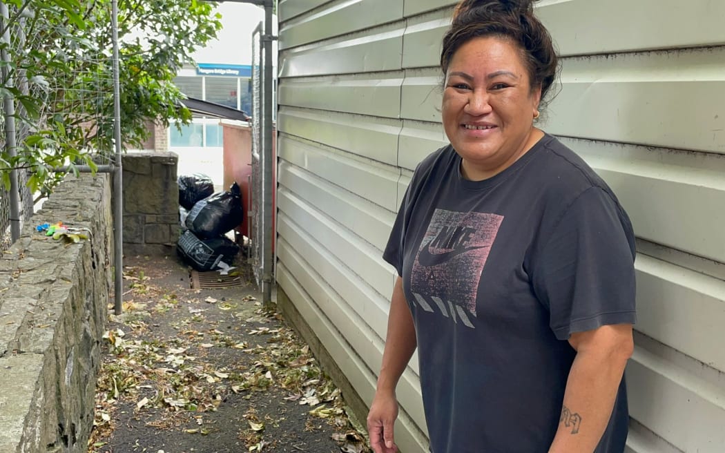 Volunteer Manu spends several hours a week sorting through donations at the Vinnies Op shop in Mangere Bridge