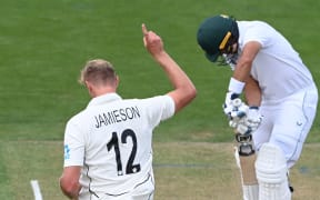 New Zealand bowler Kyle Jamieson.