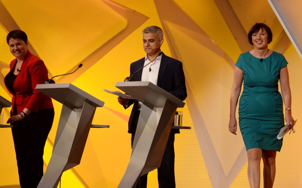 Those arguing for Britain remaining in the EU included Ruth Davidson, Sadiq Khan and Frances O'Grady.