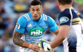 Blues midfielder Sonny Bill Williams