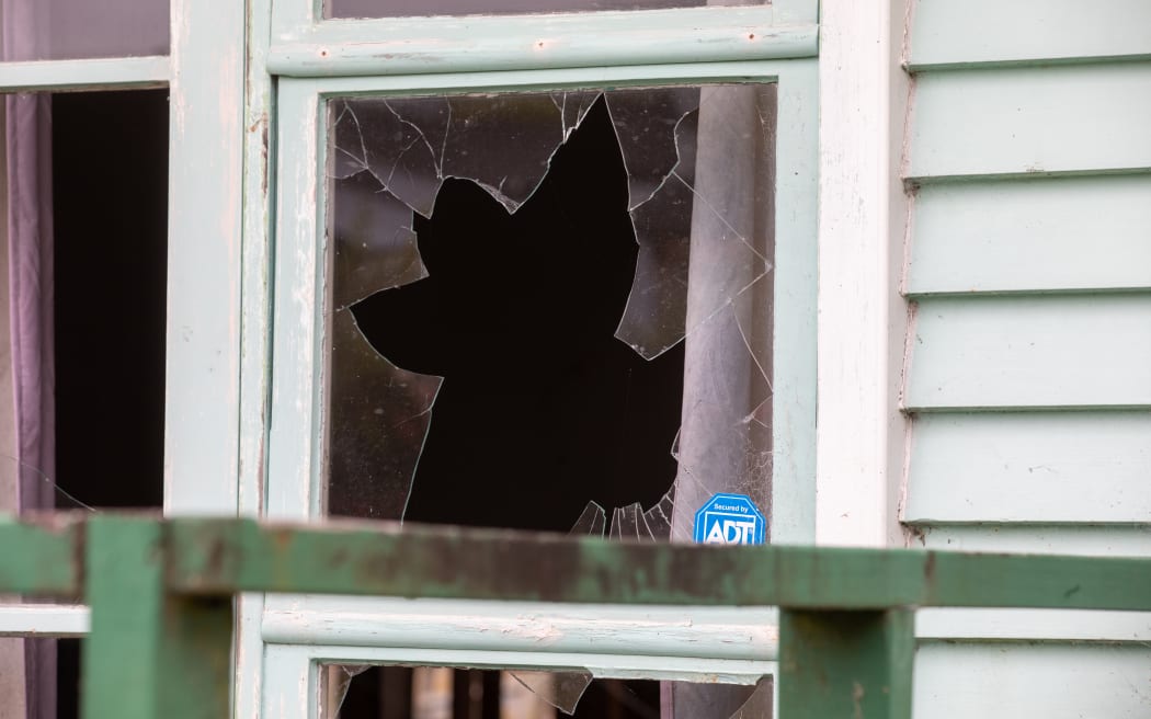 Houses in Candia Drive sit abandoned in November 2023 and have been subsequently vandalised since the floods at the start of 2023.