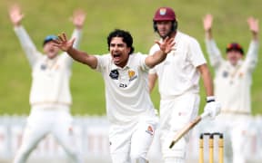 Wellington Firebirds Muhammad Abbas appeals, 2025.