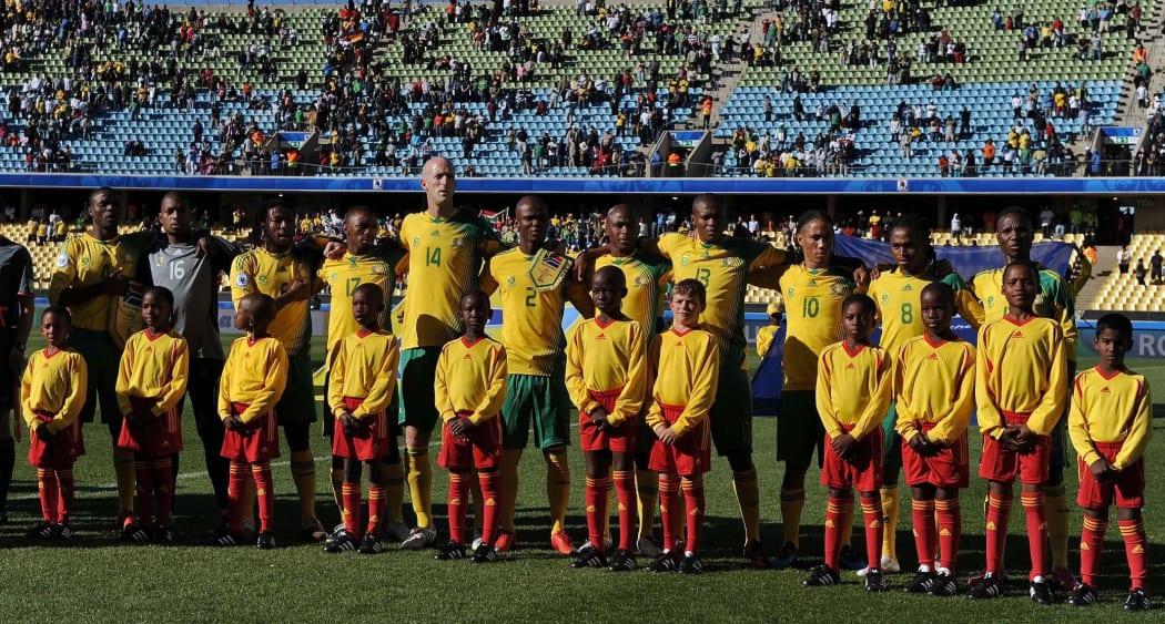 The South African football team.
