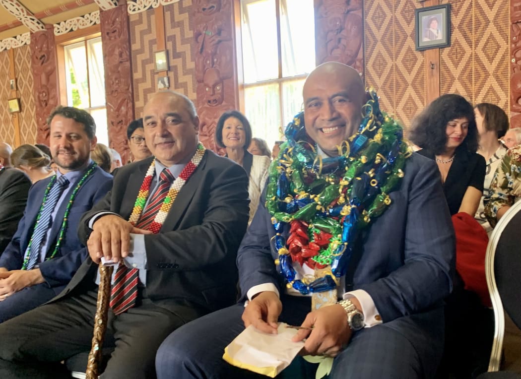Chief District Court Judge Hēmi Taumaunu and Judge Mike Mika.