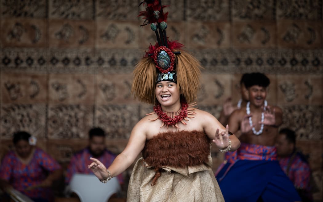 Mangere Colleges Rain Te'i won Best Taupou on the Samoa Stage for Polyfest 2022