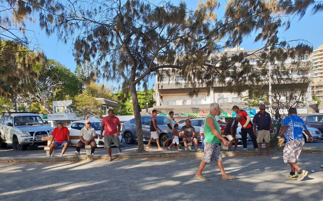Petanque in Noumea
