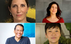 The four international guest curators joining NZIFF 2020 are clockwise from top-left: Violeta Bava, Alesia Weston, Vicci Ho, Bird Runningwate