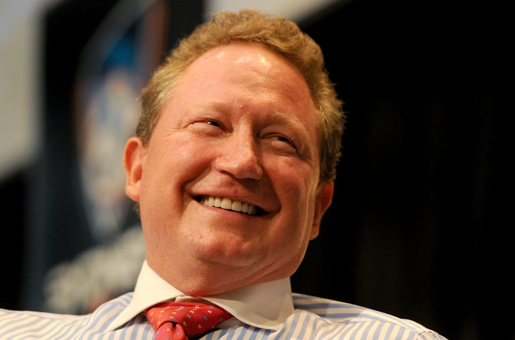 Australian mining billionaire Andrew "Twiggy" Forrest (file photo - 2012)