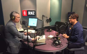 Metiria Turei and Guyon Espiner