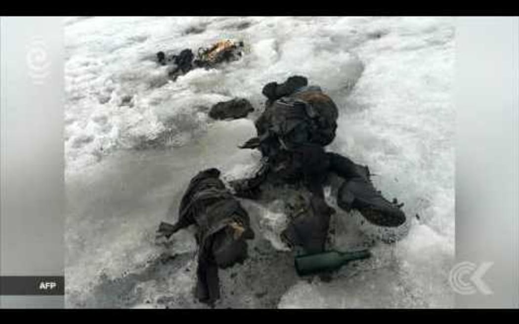 Missing Swiss couple found frozen on Alps 75 years later