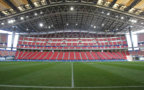Toyota Stadium - where the All Blacks were supposed to play Italy on Saturday.
