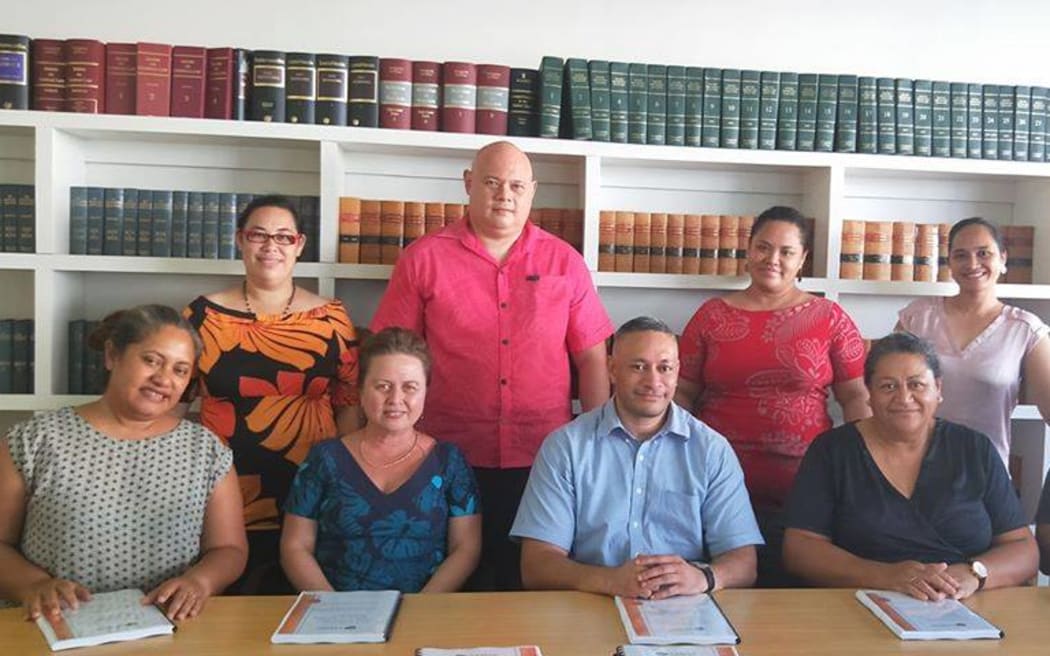 Senior members of the Samoa Law Society