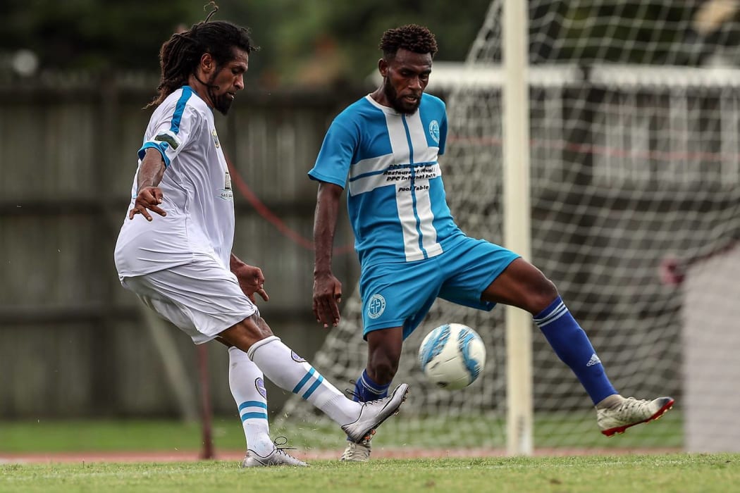 Veteran striker Bertrand Kai bagged a hat-trick for Hienghene Sport.