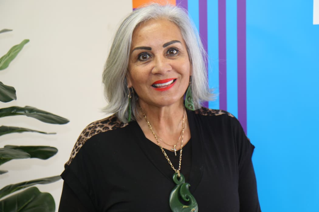 Hannah Tamaki at her electorate office in Rotorua.