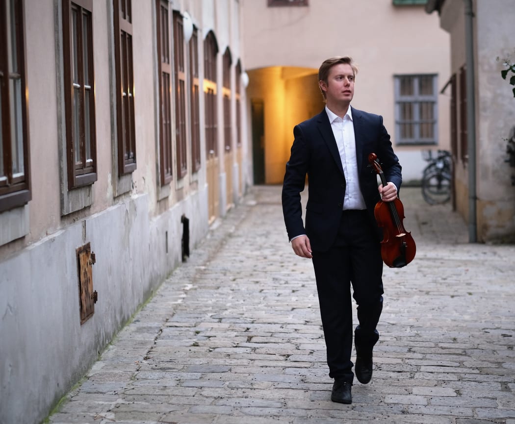 Violinist Benjamin Morrison