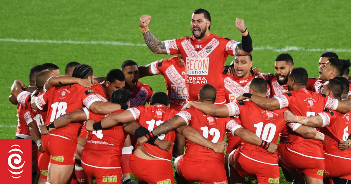 Tonga Rugby League Mens Alternate Training Tee | The Rugby Shop