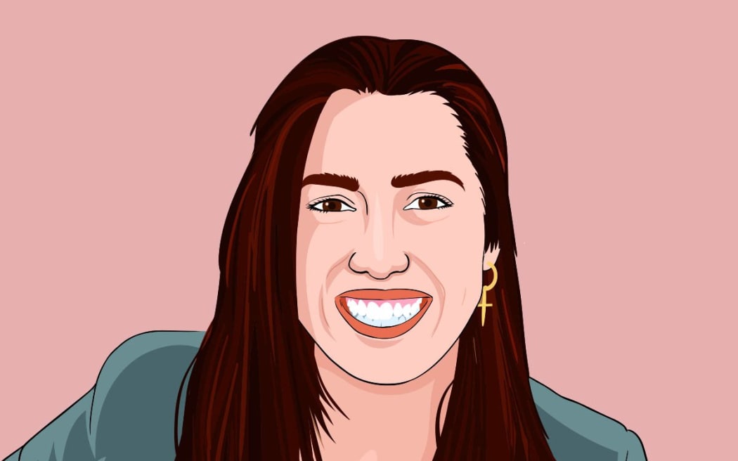 An illustration of ali lowrey
