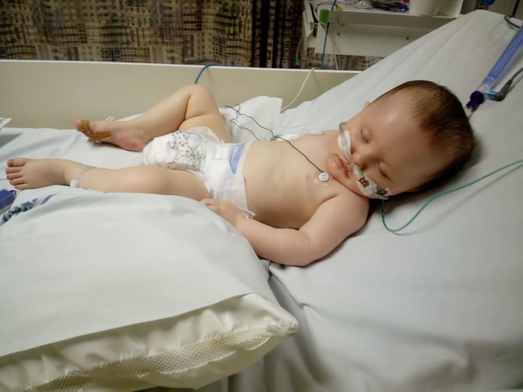 Atamarie has been admitted to the intensive care unit with bronchiolitis for the third time this winter.