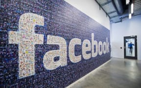 A logo created from pictures of Facebook users in the company's data centre in Sweden.