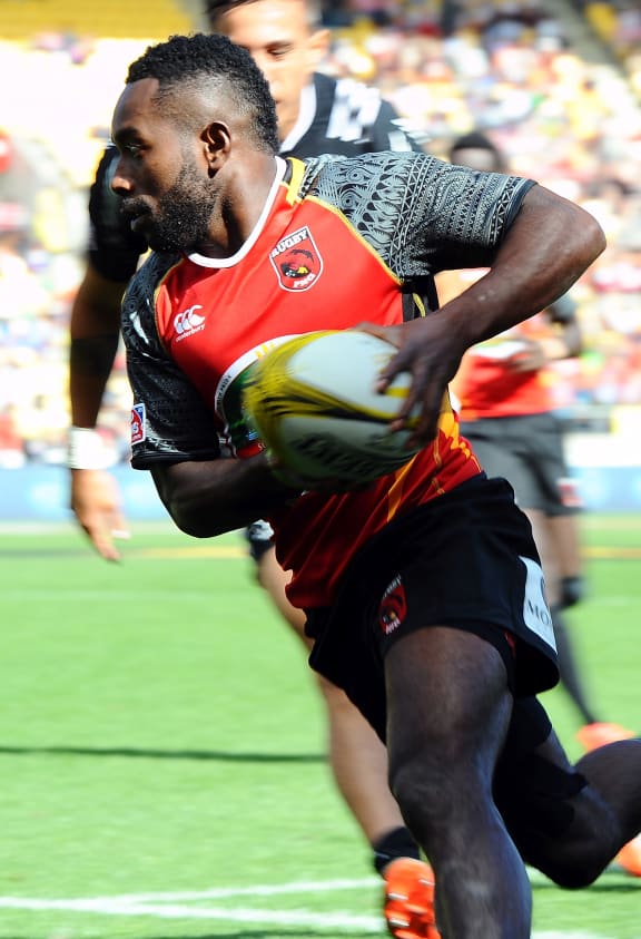 Wesley Vali is one of three PNG players with previous World Sevens Series experience.