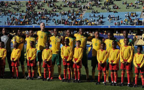 The South African football team.