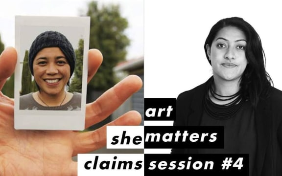 Janet Lilo (L) Ane Tonga (R)