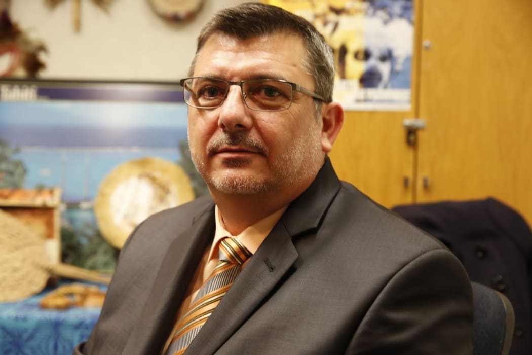 The President of New Caledonia, Philippe Germain.