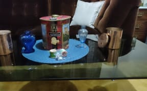 Op shop treasures - what Phill bought Lisa