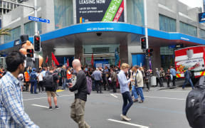 ANZ protest