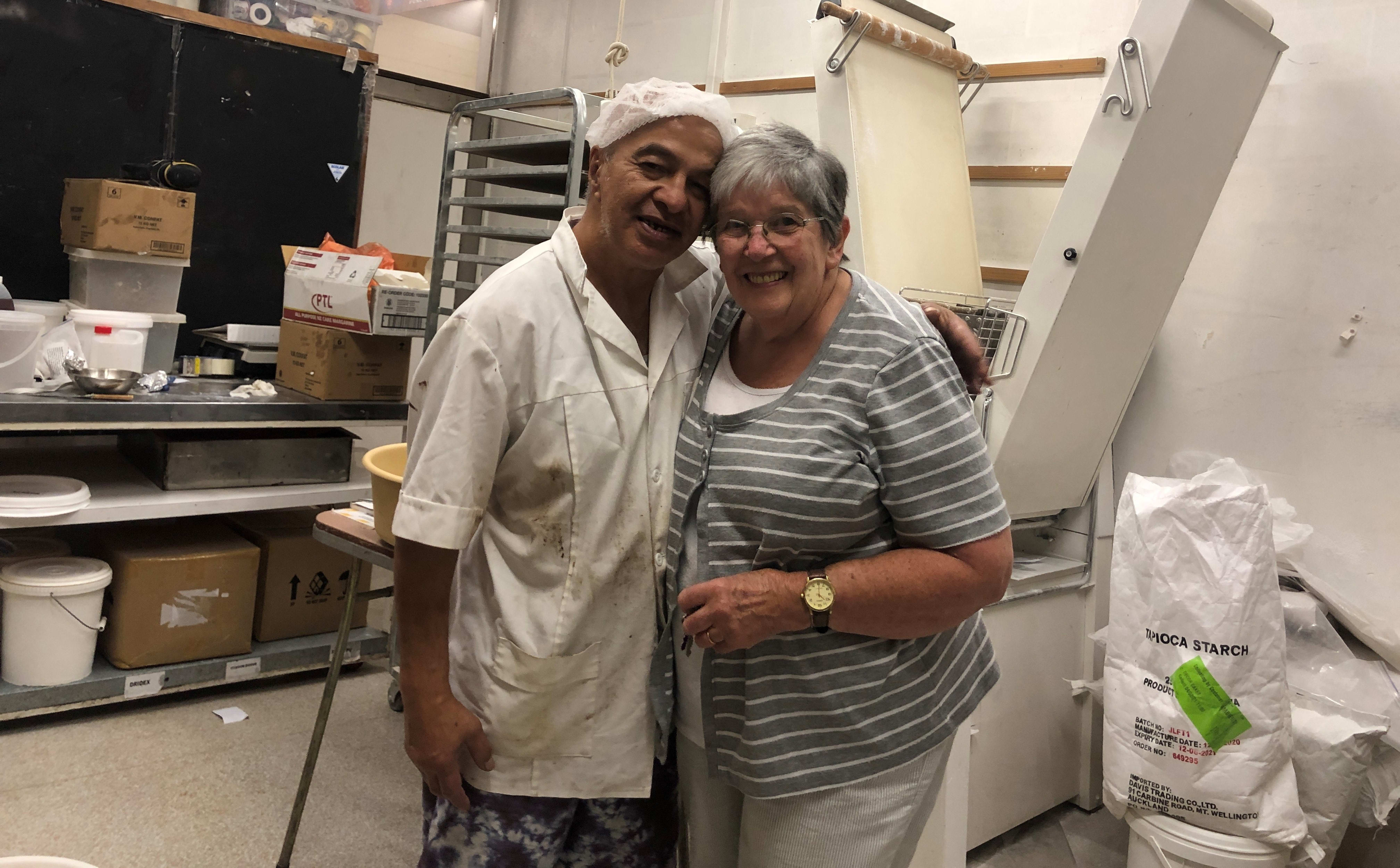 Eileen Faulkner says the staff are tight-knit, with some having been there for about 40 years.