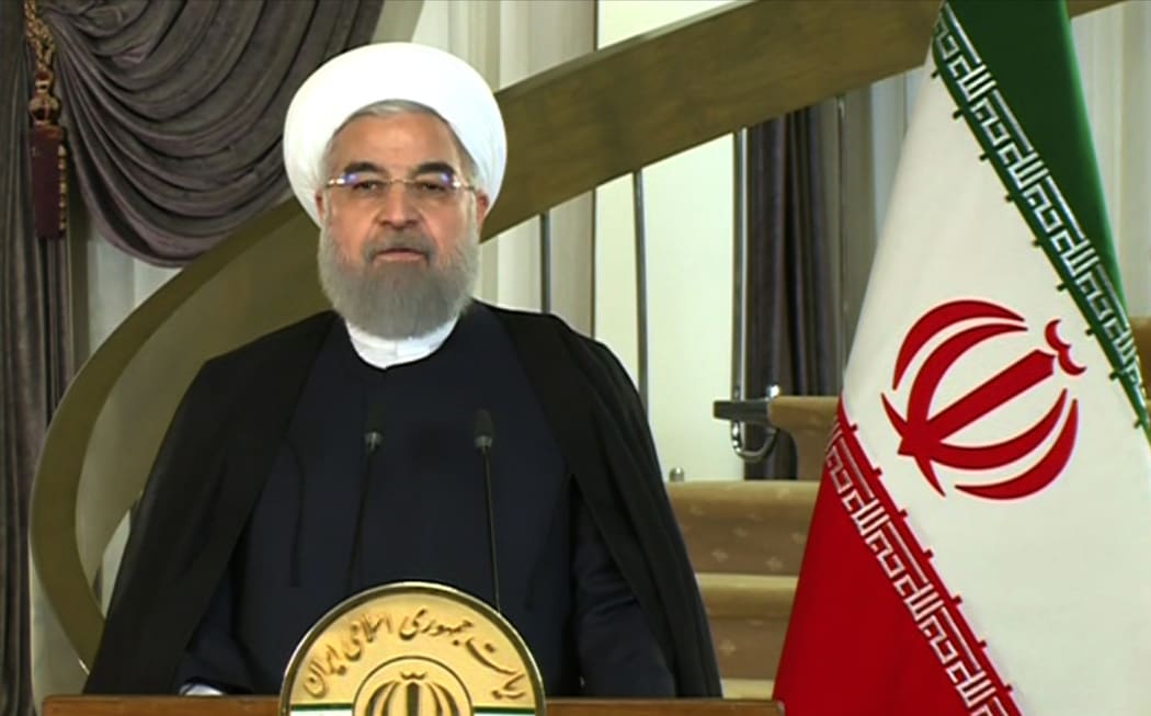 Iranian President Hassan Rouhani.