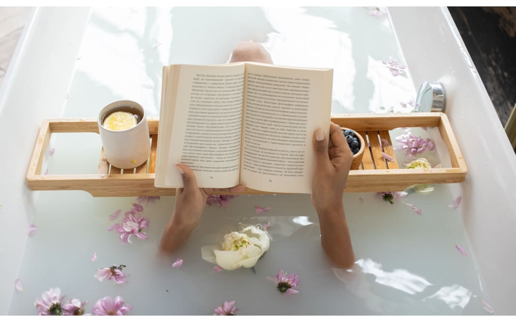 reading in bath